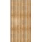 Ekena Millwork Joined Board-n-Batten Shutters w/Z-Bar, Rough Sawn Western Red Cedar, 32 1/4W x 66H, PR RBJ06Z32X066RWR - alternate 2